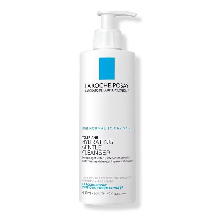 Top Picks from La Roche-Posay: The Ultimate Skincare Essentials You Need 13 5 oz toleriane hydrating gentle face cleanser for dry skin la roche posay ulta beauty