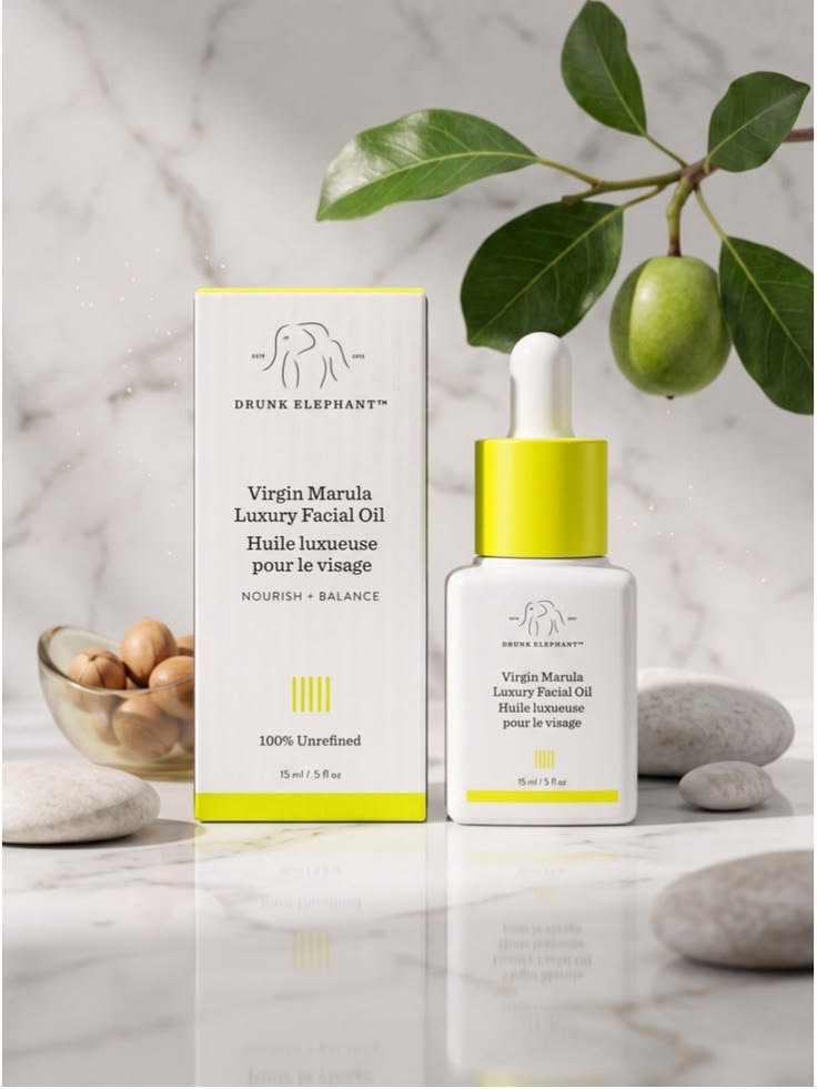 Explore Drunk Elephant: The Must-Have Products Transforming Skincare drunk elephant skincare drunk elephant virgin marula luxury facial oil 15ml color white yellow size 0 5 oz